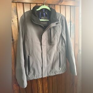 Calvin Klein Men's Charcoal Performance Jacket